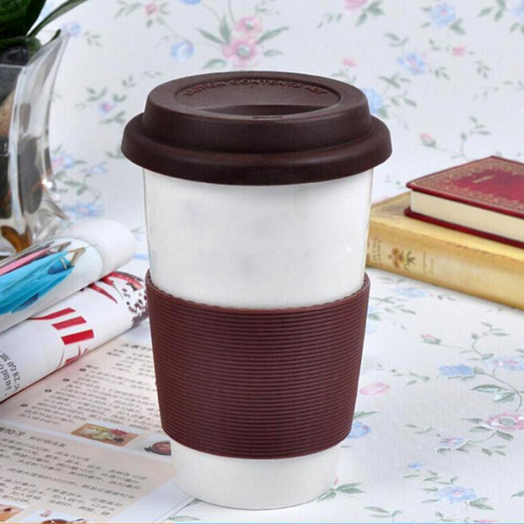 9Pcs Outdoor Silicone Insulation Non-slip Water Bottle Mug Cup Sleeve