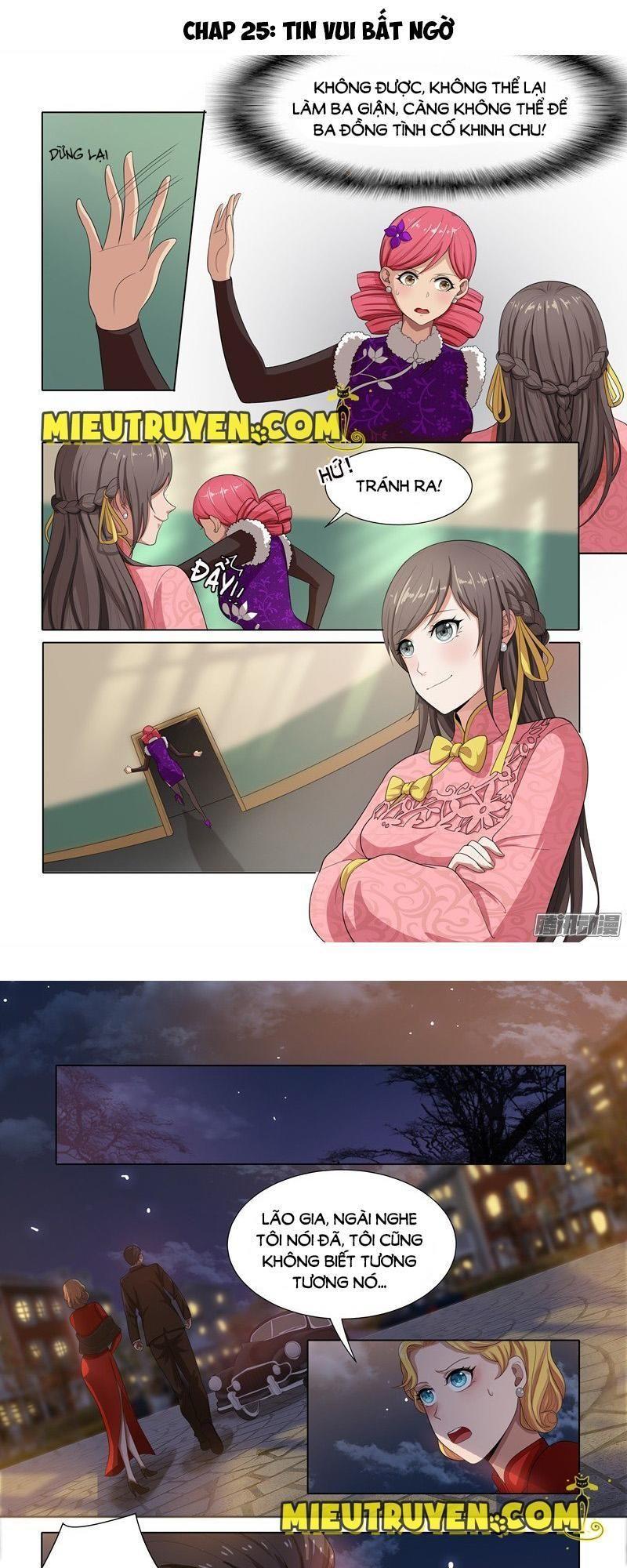 thiếu soái! vợ ngài lại bỏ trốn chapter 25 1