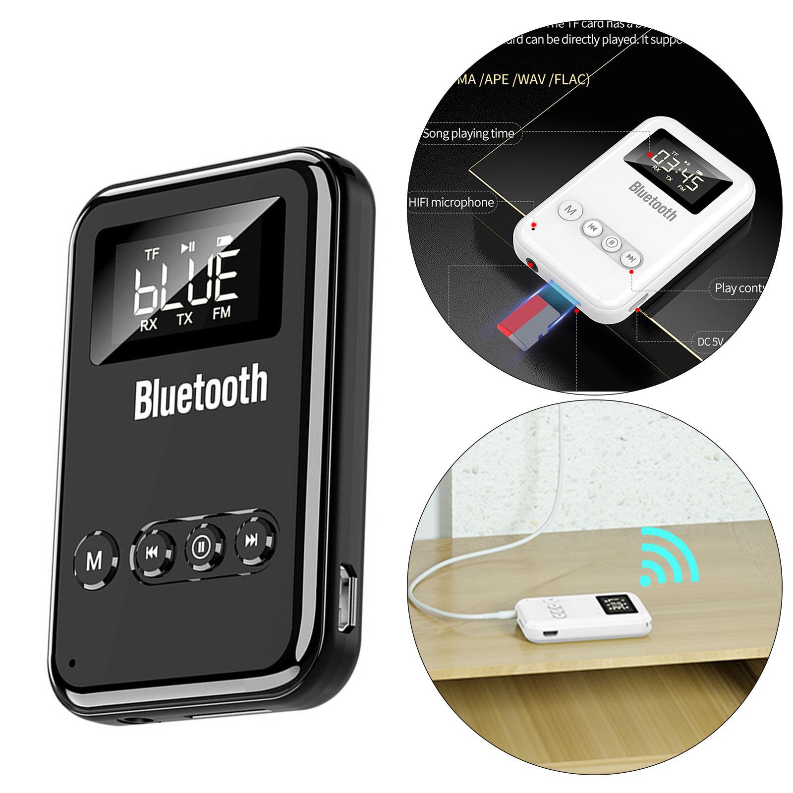 Bluetooth 5.0 Adapter Transmitter Receiver for TV PC FM Wireless Low Latency