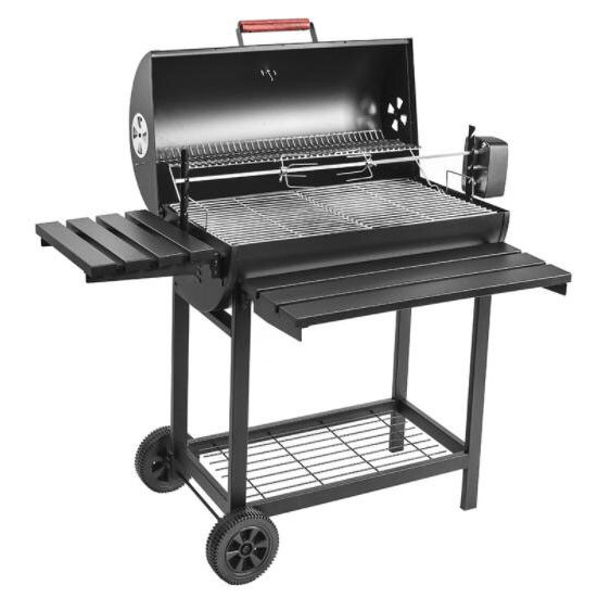 Bếp Nướng Than Hoa Sân Vườn Cao Cấp BBQ05 Có Moto Xoay