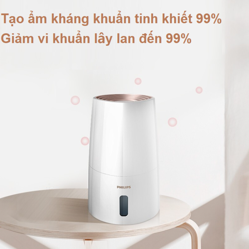 Máy tạo độ ẩm cao cấp Philips công nghệ NanoCloud HU3916/00 - Hàng Chính Hãng