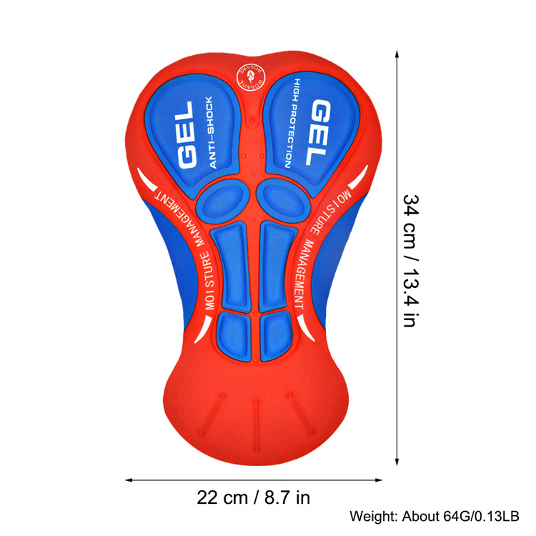 Quần đạp xe nam đệm silicone Wosawe | Form cắt 3D ôm sát, vải thoáng khí, đàn hồi