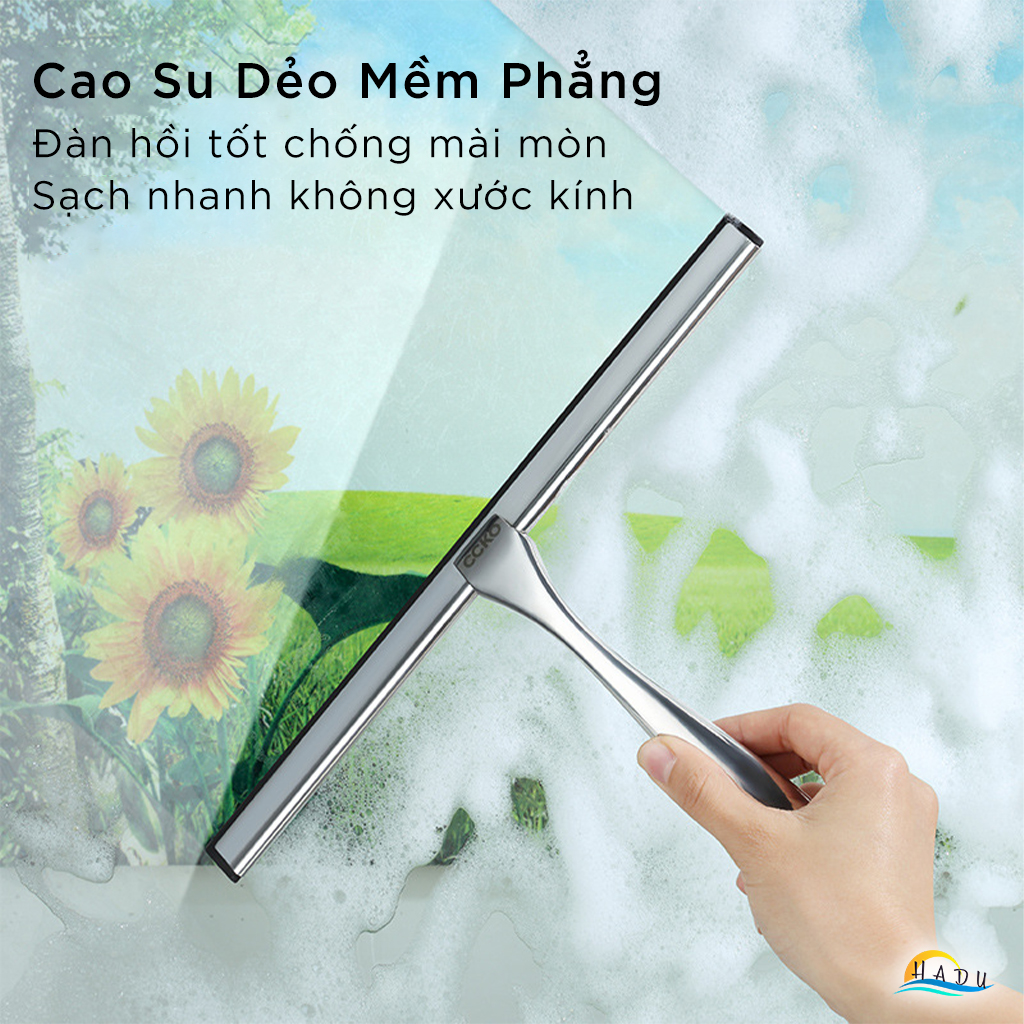 Cây Lau Gạt Kính Cầm Tay Inox Cao Cấp Đạt Chất Lượng Đức CCKO