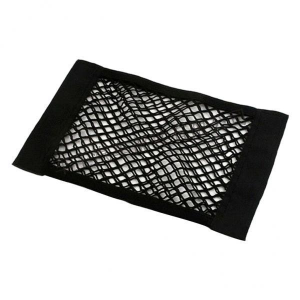 3x Car Seat Organizer Storage Bag Elastic Mesh Net Pocket, for Auto Vehicle Van