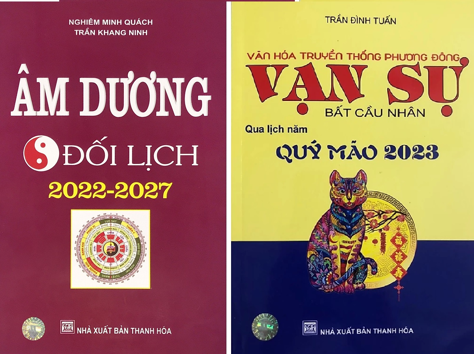 Combo 2 Cuốn: Âm Dương Đối Lịch 2022 - 2027 +  Vạn Sự Bất Cầu Nhân - Qua Lịch Năm Quý Mão 2023