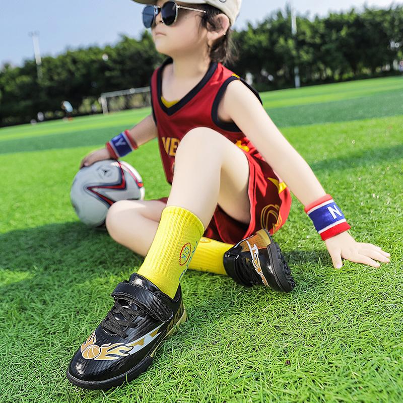 LSYAAAAA Zhengzu 29-39 Kích thước bé trai bé gái giày bóng đá TF sinh viên đào tạo giày bóng đá đào tạo giày thể thao trẻ em