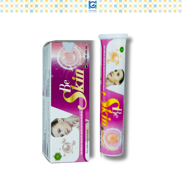 Sủi uống trắng da toàn thân BE SKIN