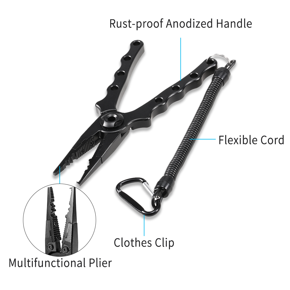 Kìm Gỡ Cá Bằng Nhôm Siêu Nhẹ Vỏ Oxford