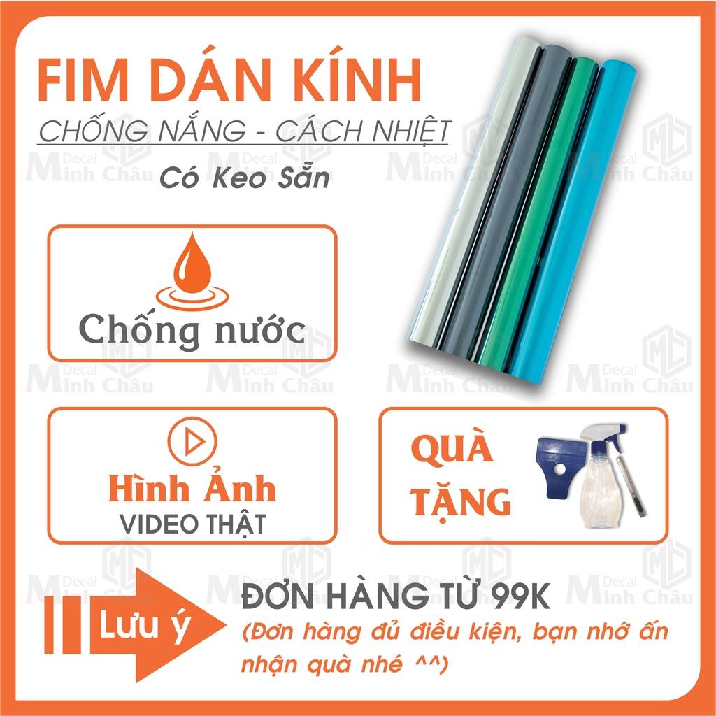 Giấy Decan Dán Kính Chống nắng nhìn 1 chiều, Giảm sáng cửa kính, chống tia UV giá rẻ đẹp KT 1mx 50cm