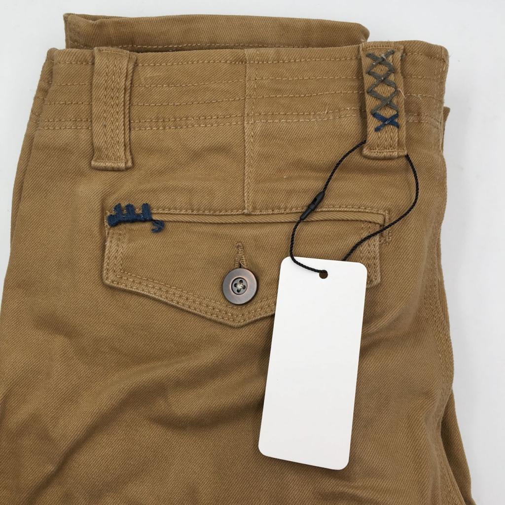 100x Trống Giá Các Thẻ Hình Chữ Nhật Quần Áo Thẻ Đánh Dấu Thẻ Màu Đen Dây