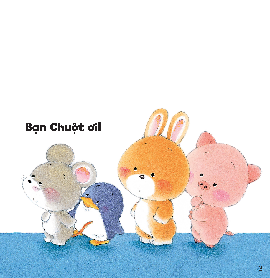 Sách - Dtpbooks - Bé điểm danh nào! Vâng!​ - Tủ sách Ehon cho bé