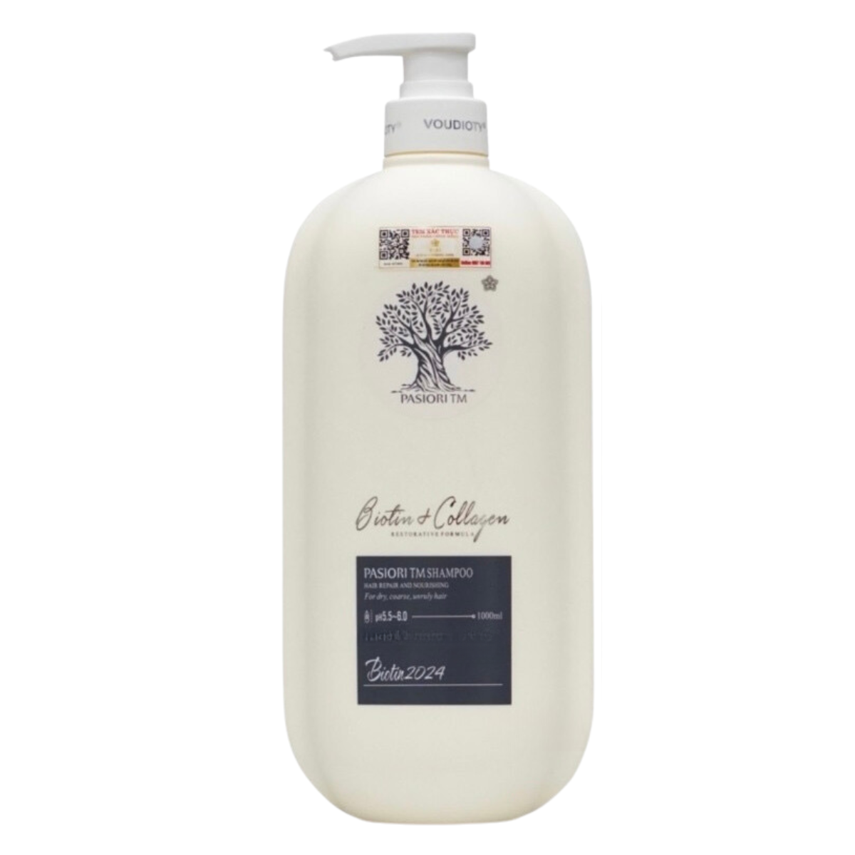 DẦU GỘI XẢ PASIORI TM COLLAGEN BIOTIN PHỤC HỒI, MỀM MƯỢT, NGĂN GÃY RỤNG 1000ML