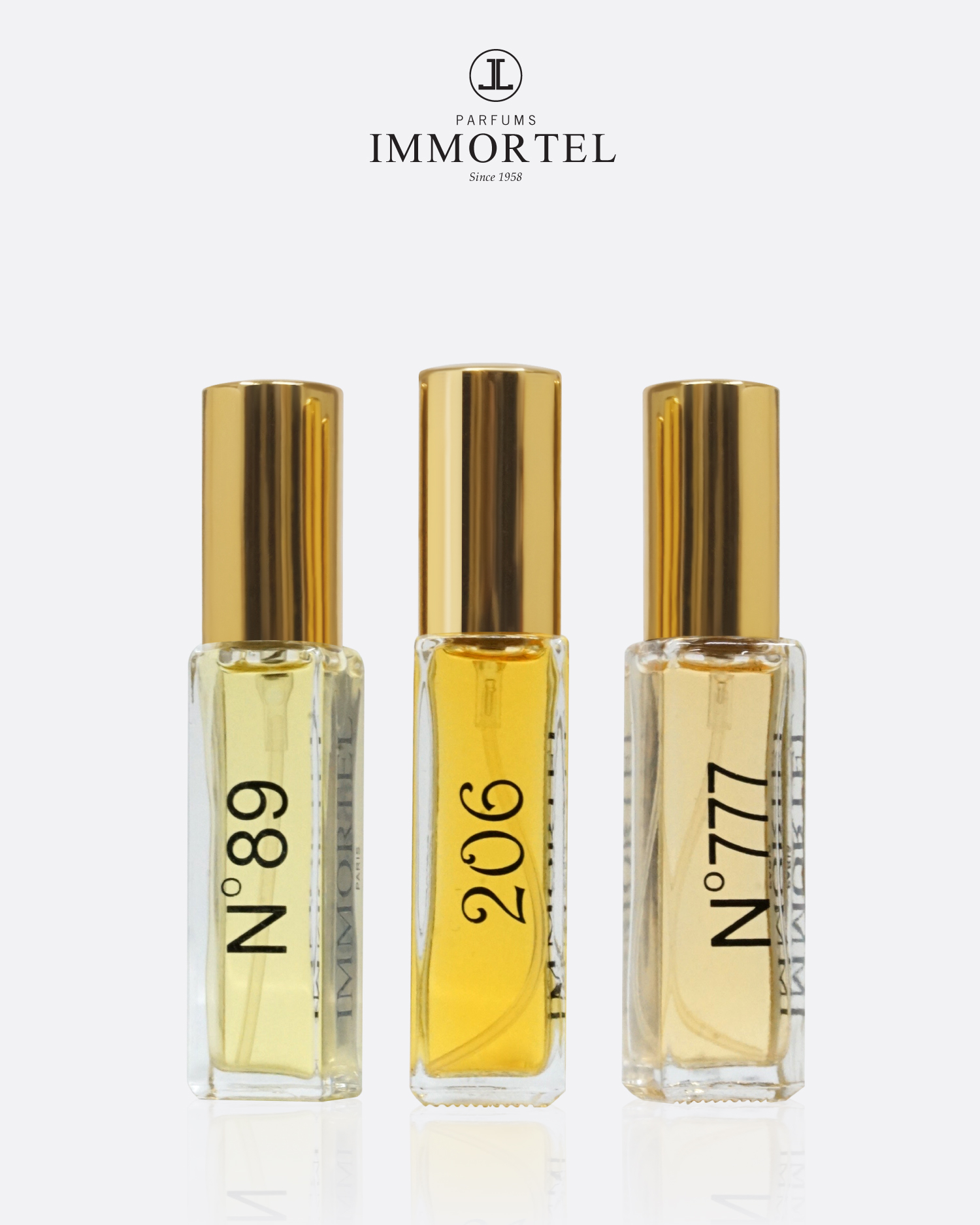 (Combo 8mL) Nước hoa IMMORTEL Paris - Eau de Parfum - Chính hãng Pháp