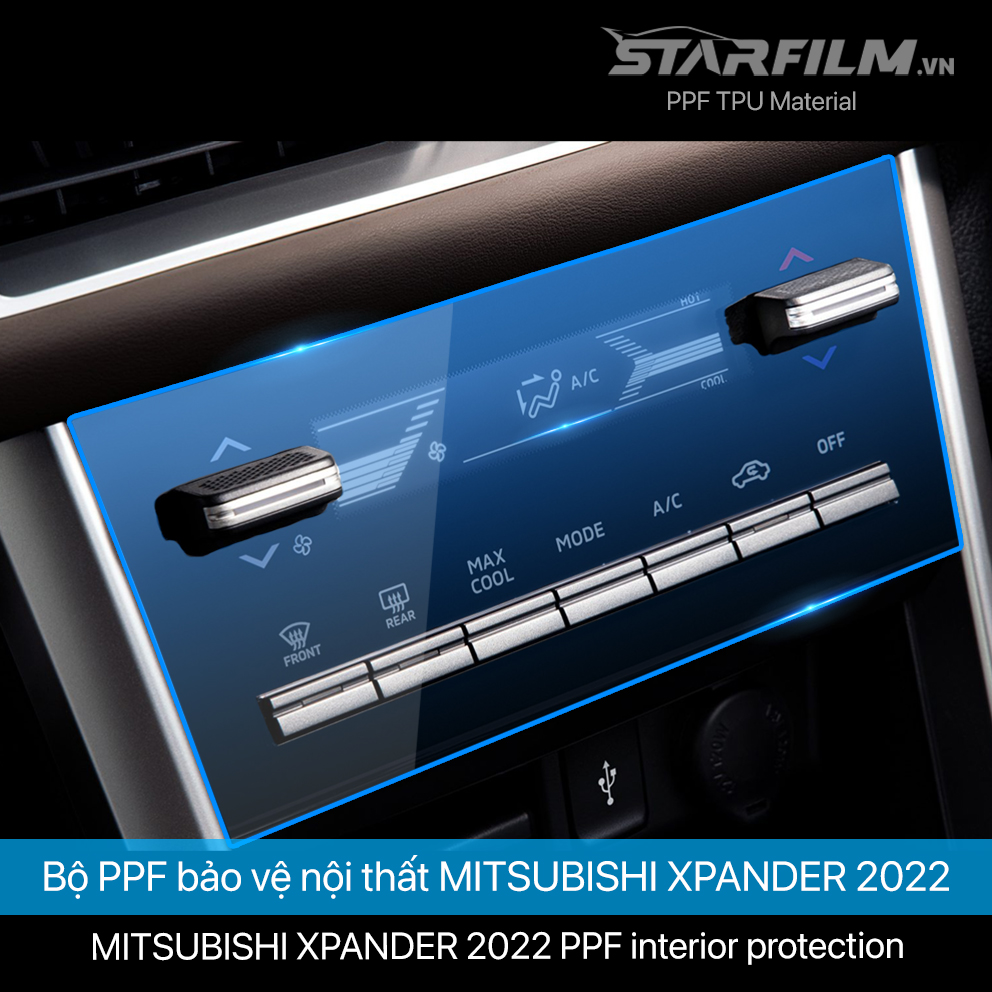 Mitsubishi Xpander 2022 PPF TPU chống xước tự hồi phục STARFILM