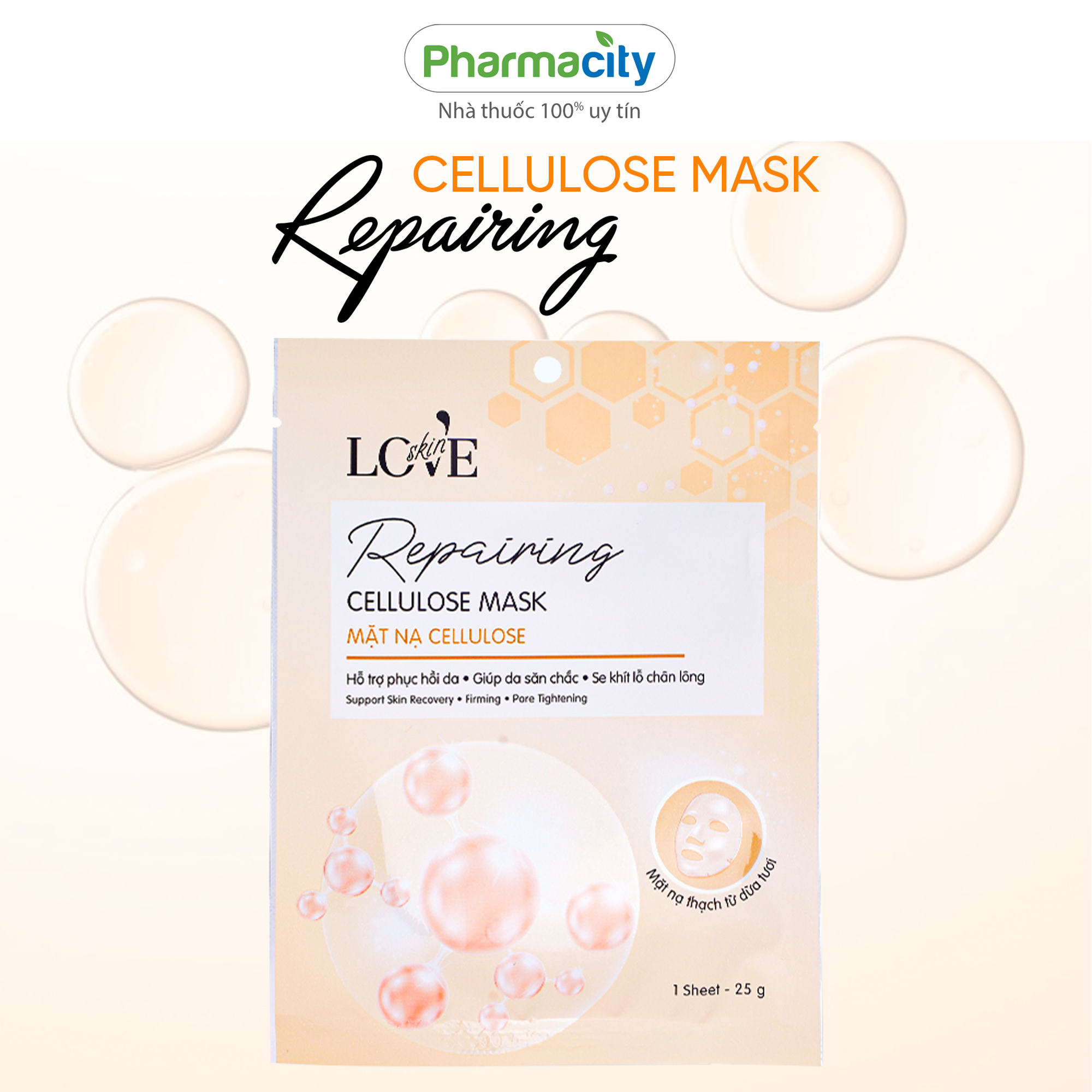 Mặt Nạ Repairing Cellulose Mask (25g)