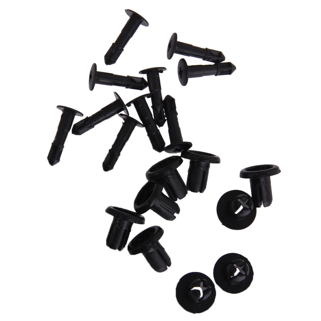 Bumper Fastener Rivet Retainer Clips for GM Replacement Pack of 30