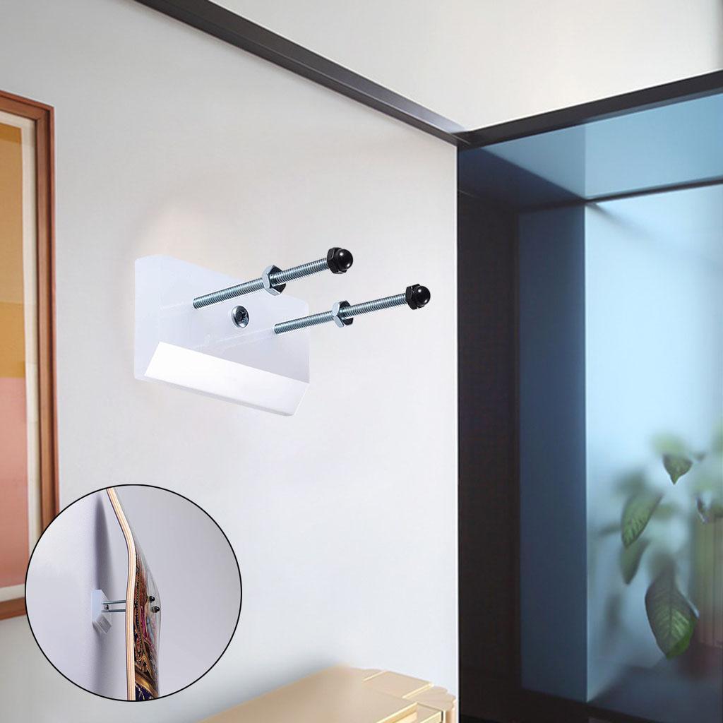 3x Skateboard Wall Hanger Wall Mount Floating for Skateboard Skis