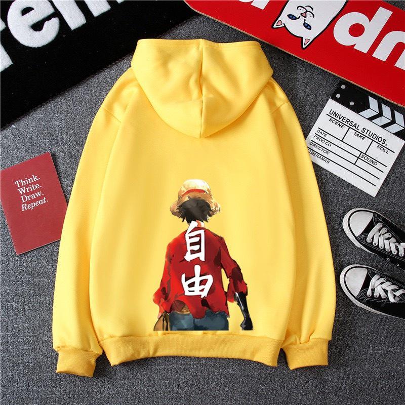 ÁO HOODIE UNISEX IN LUFFY