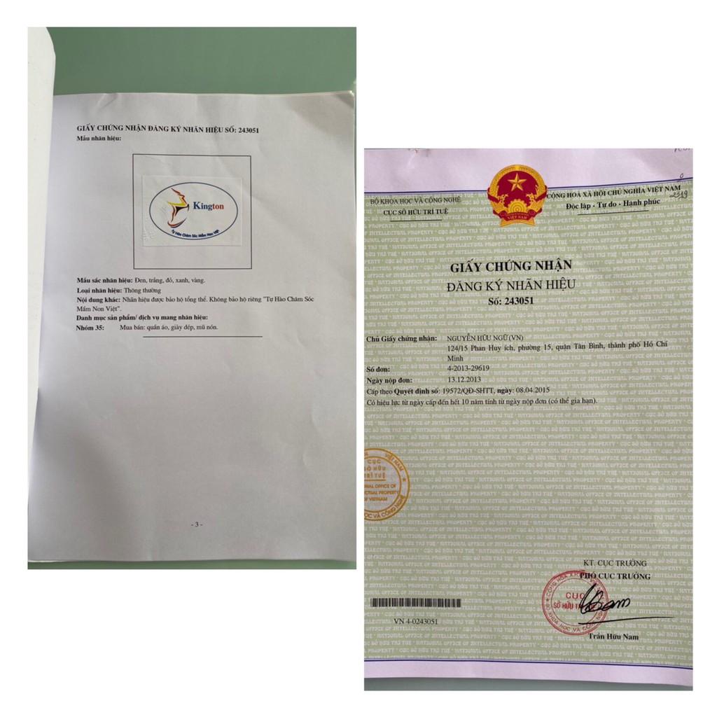 Đồ bộ cotton tay dài bo bé trai, bé gái