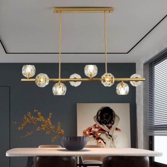 Đèn thả ARCIS 8 bóng cao cấp trang trí nội thất sang trọng