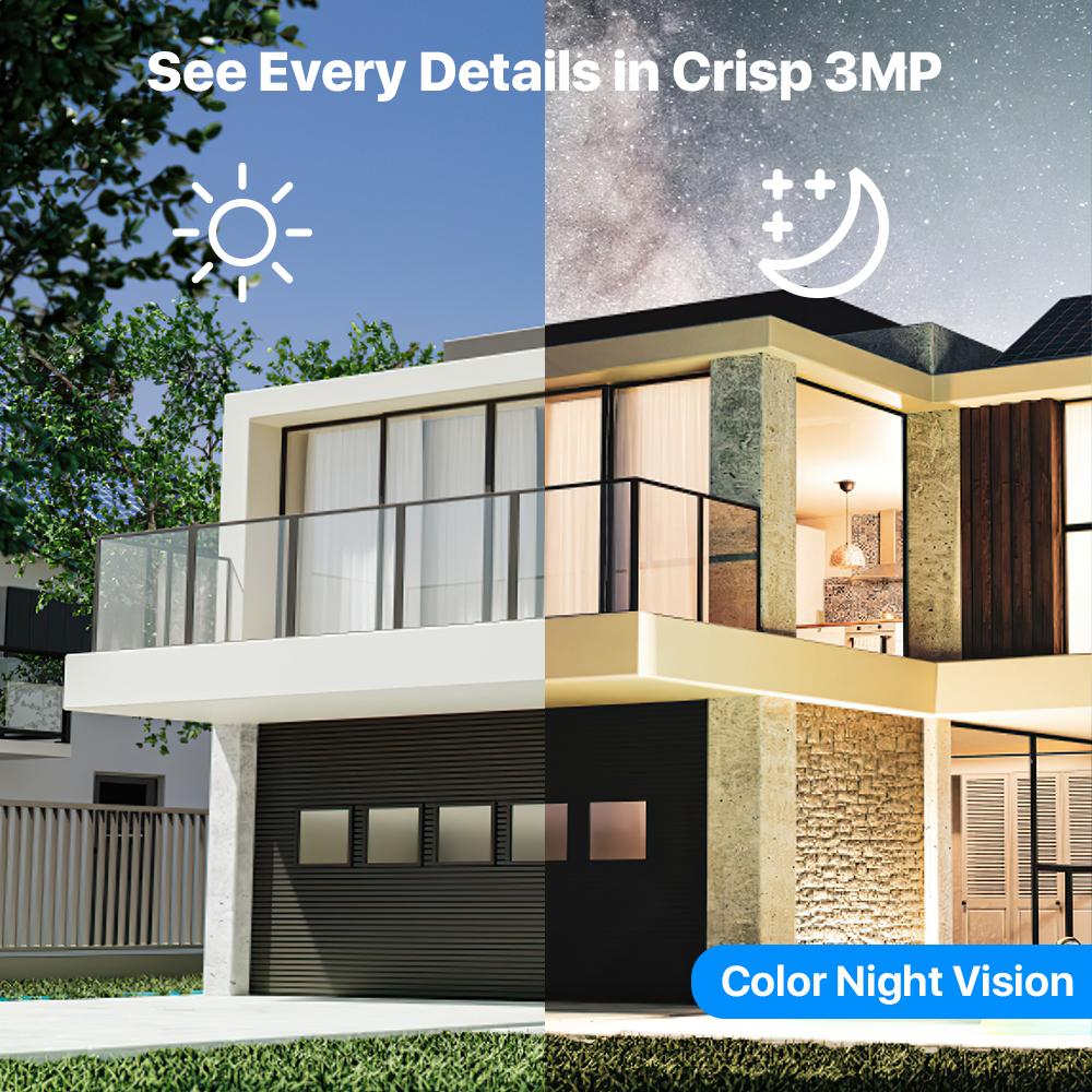 Hệ thống camera không dây 3MP của Zosi 8CH