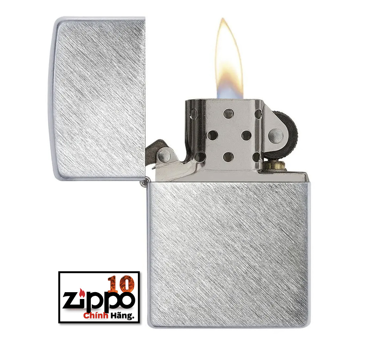 Bật lửa Zippo 24648 Classic Herringbone Sweep - Chính hãng 100%