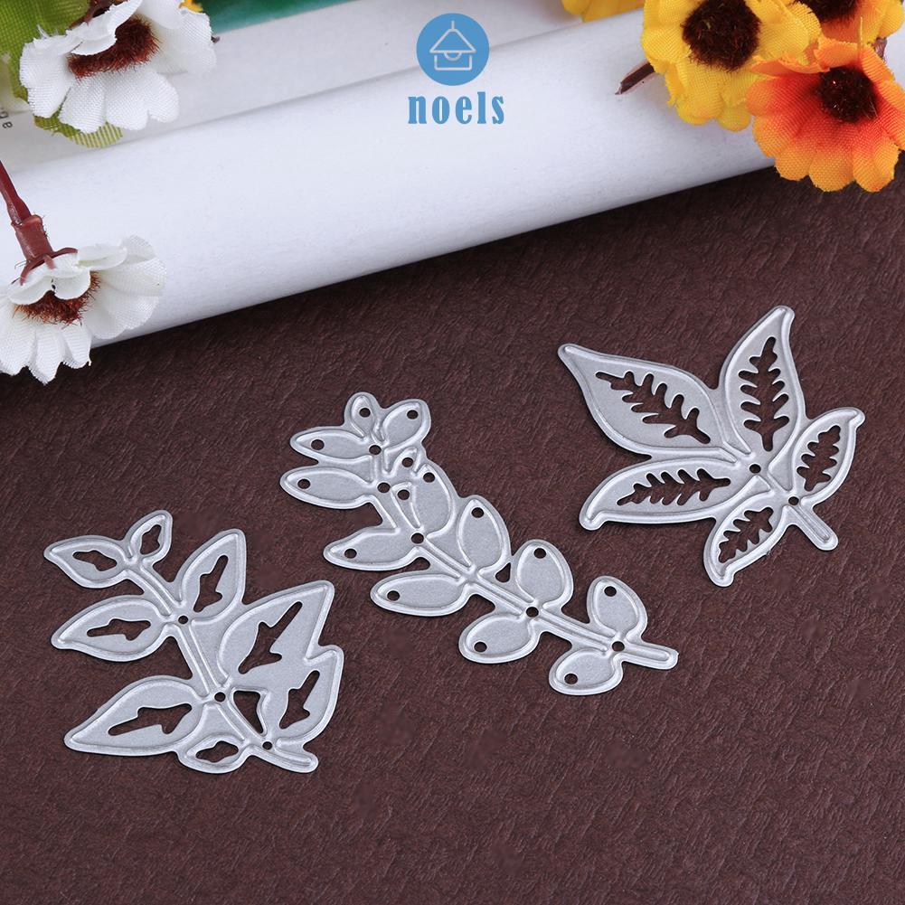 Khuôn Cắt Giấy Kim Loại Hình Lá Xinh Xắn