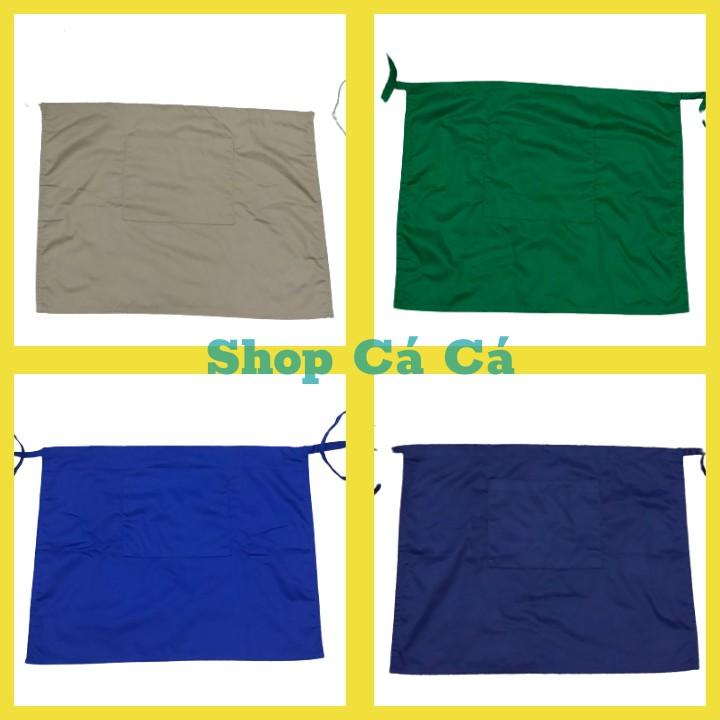 Tạp dề ngắn kaki dành cho phục vụ, pha chế giá gốc tận xưởng