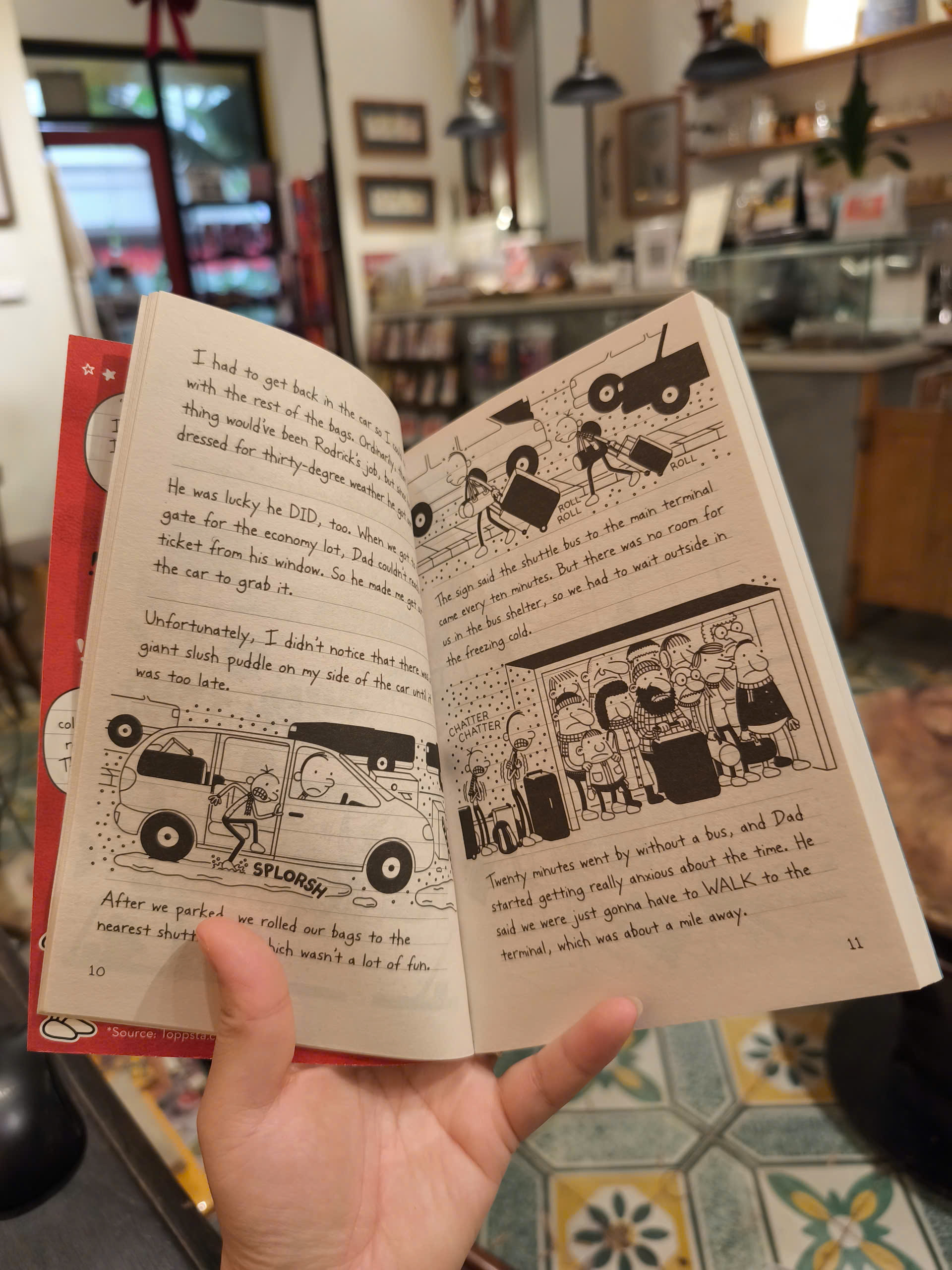 Sách - Diary of a Wimpy Kid: The Getaway (Book 12) by Jeff Kinney - Childrens ,Graphic Novels