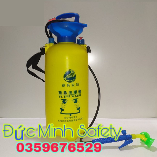 Chờ duyệt Bình rửa mắt khẩn cấp 5l,bình rửa mắt di động khẩn cấp 5l