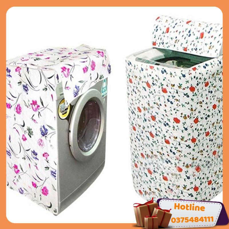 Bộ 1 Chiếc Vỏ Bọc Máy Giặt Cửa Ngang Và 1 Chiếc Vỏ Bọc Máy Giặt Cửa Đứng - Hàng Loại 1