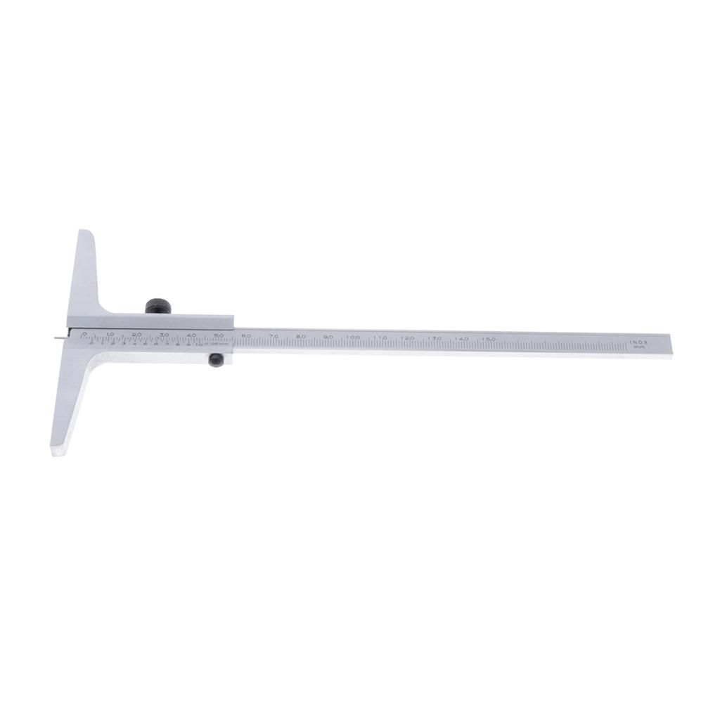 Flexible Stainless Steel Scale/Ruler/Rule w/Depth Gauge