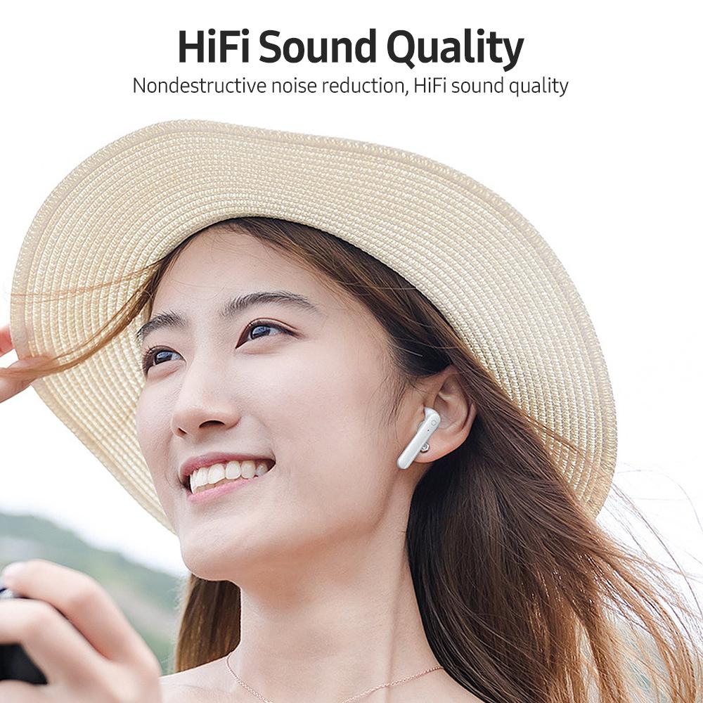 Tai nghe K88 TWS BT5.0  không dây chống thấm mồ hôi - Trắng