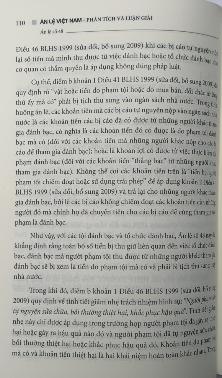 Án lệ Việt Nam - Phân tích và luận giải (Tập 2: từ án lệ 44 đến án lệ 70)