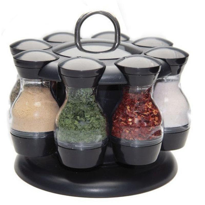 8 PCS Pepper Canister Set lọ Bộ dụng cụ gia vị tổ chức