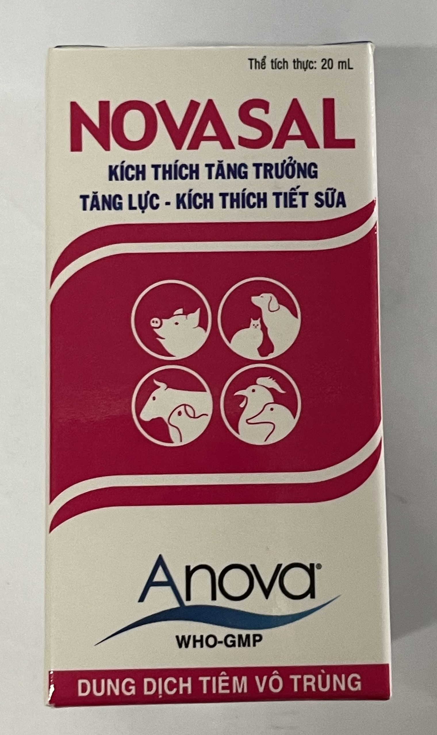 NOVA SAL 20ml - KÍCH THÍCH TĂNG TRƯỞNG, TĂNG LỰC, KÍCH THÍCH TIẾT SỮA