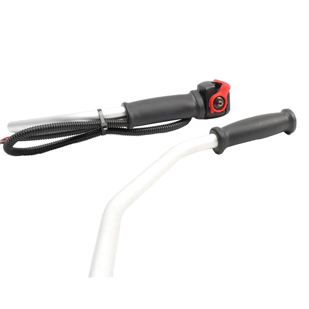 2X Strimmer Tube Handle Switch with Throttle Cable hot