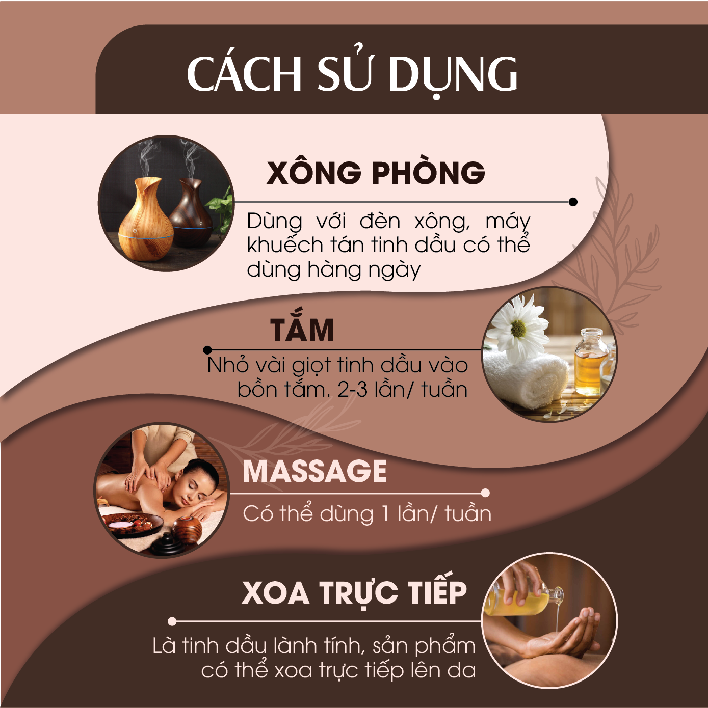 Tinh Dầu Vỏ Quế Nguyên Chất 24Care - Tinh Dầu Xông Thơm Phòng, Thư Giãn, Khử Mùi - Tinh dầu Sả Chanh/ Bạc Hà/ Cam Ngọt/ Oải hương/ Ngọc Lan Tây/ Tràm Trà/ Bưởi Ngọt