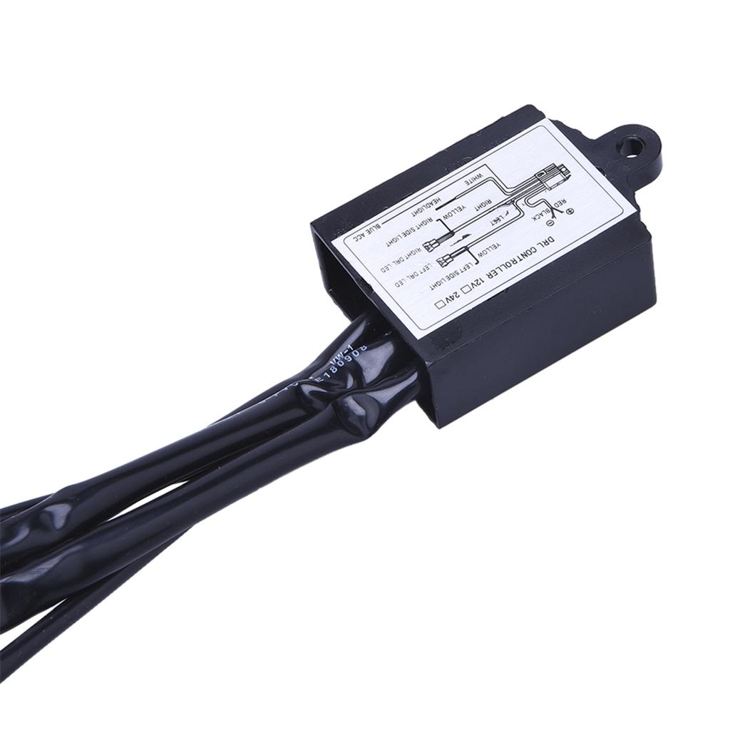 12V Car DRL Daytime Running Light Dimmer Module Controller Harness