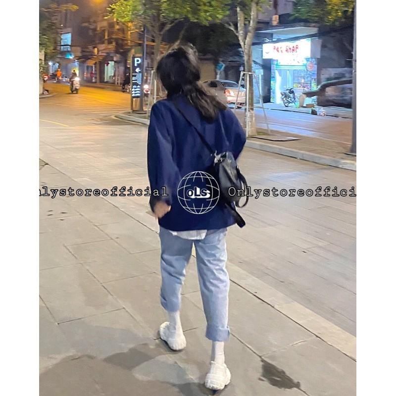 Set blazer+quần bò xinh lắm