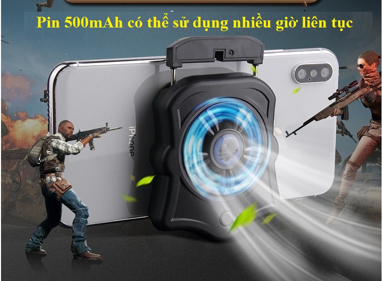 Quạt Tản Nhiệt Gaming Làm Mát Dành Cho Điện Thoại - Model P9