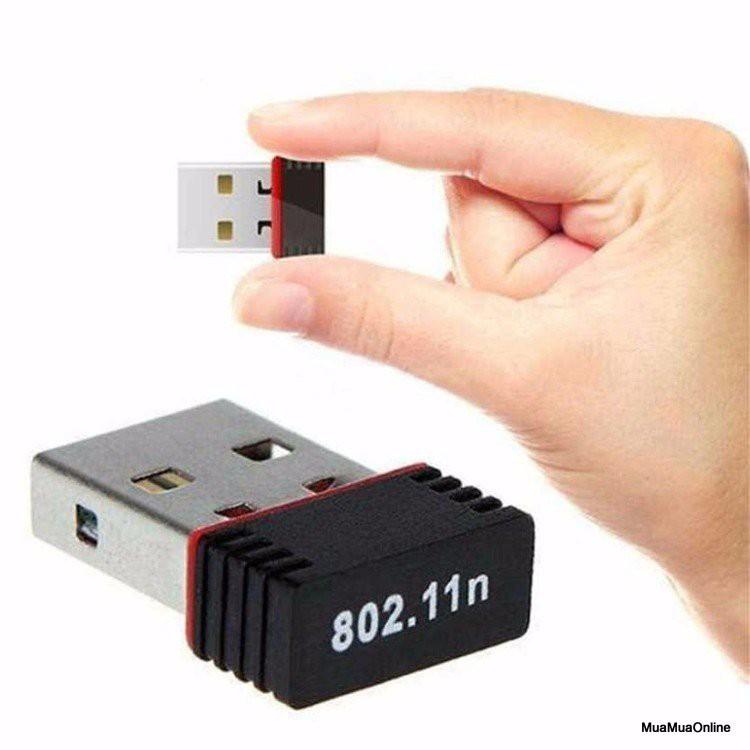 USB Thu Wifi 802.11N 150Mbps Nano Cho Máy Tính