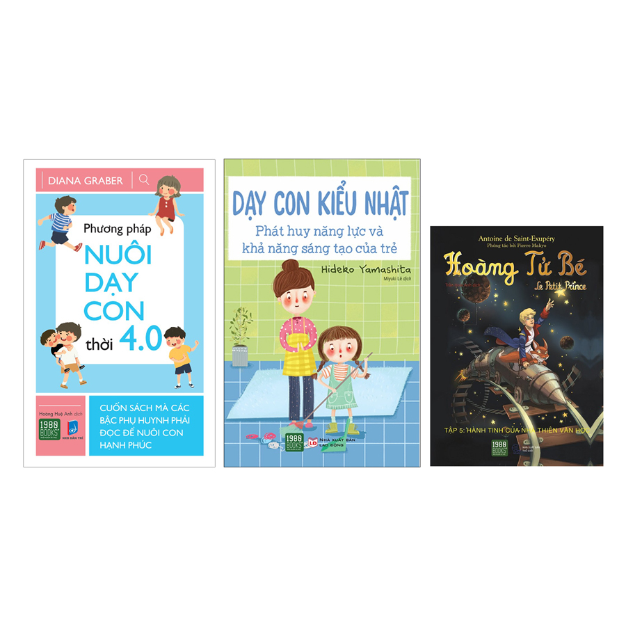 Combo Phương Pháp Nuôi Dạy Con Thời 4.0 + Dạy Con Kiểu Nhật