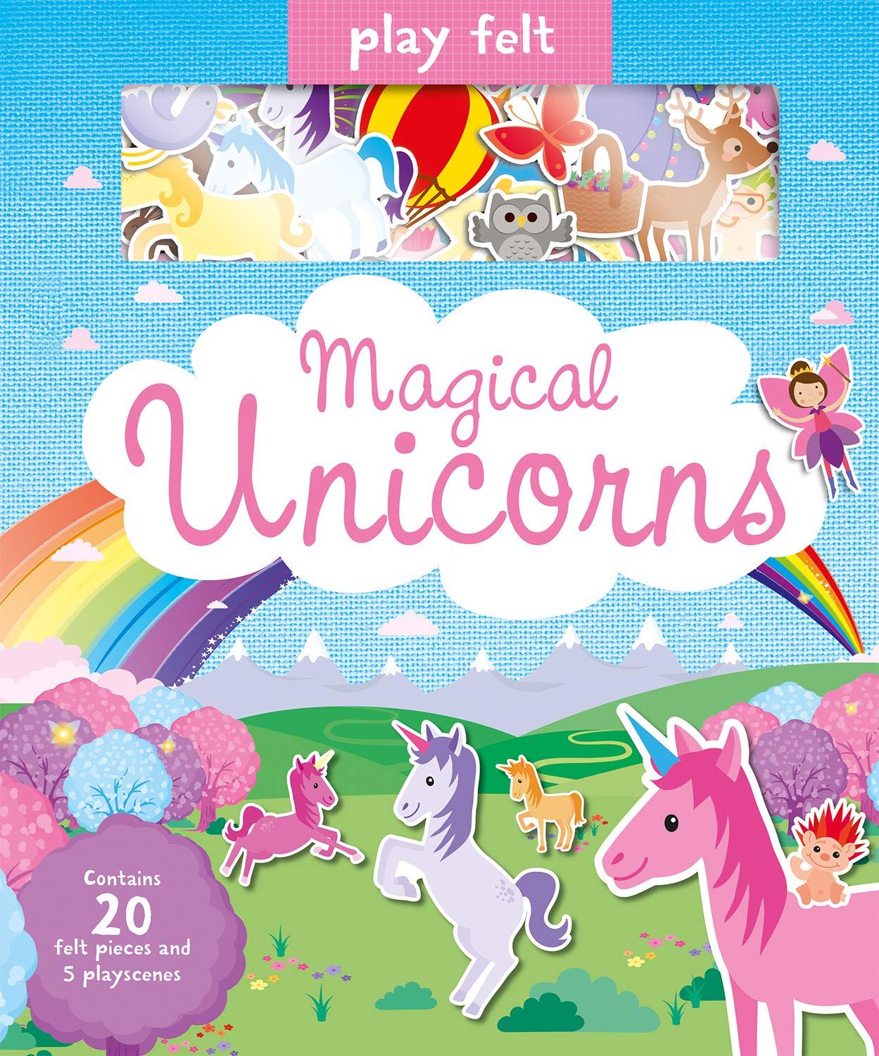 Sách ngoại văn: Play Felt - Magical Unicorns