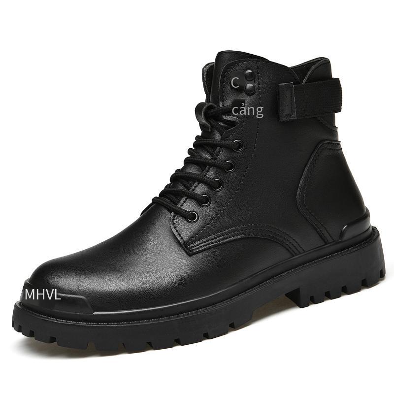 Đảm bảo chất lượng Martin boots lưới giày đỏ đôi giày công sở đảm bảo chất lượng giày đôi mới nhất