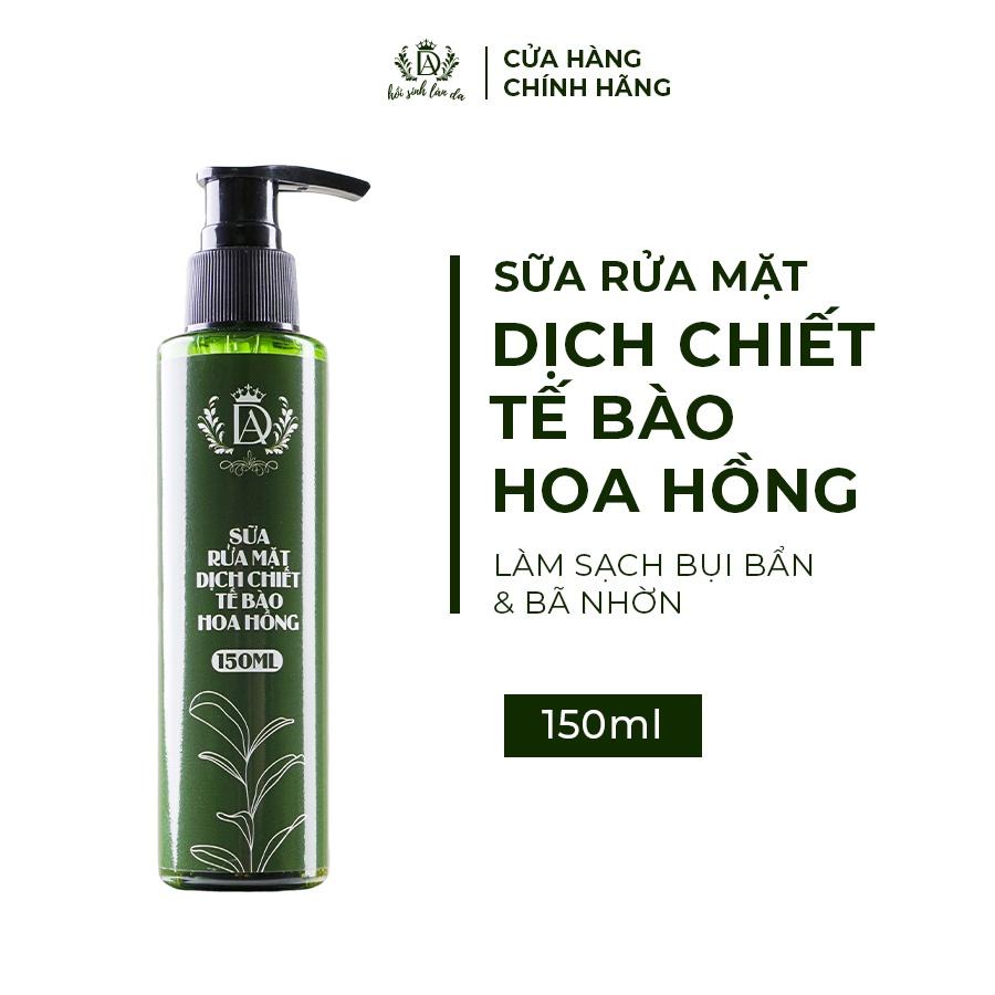 Bộ sản phẩm giảm mụn Dr. ánh Hồi sinh làn da Cao nghệ, Sữa rửa mặt và Gel tẩy tế bào chết sinh học