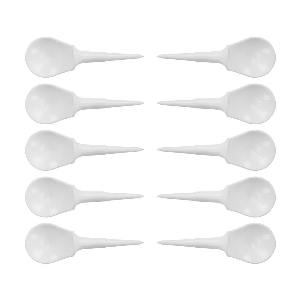 10 Unbreakable 3.27in Golf Tee Ball Nails Position Marker White