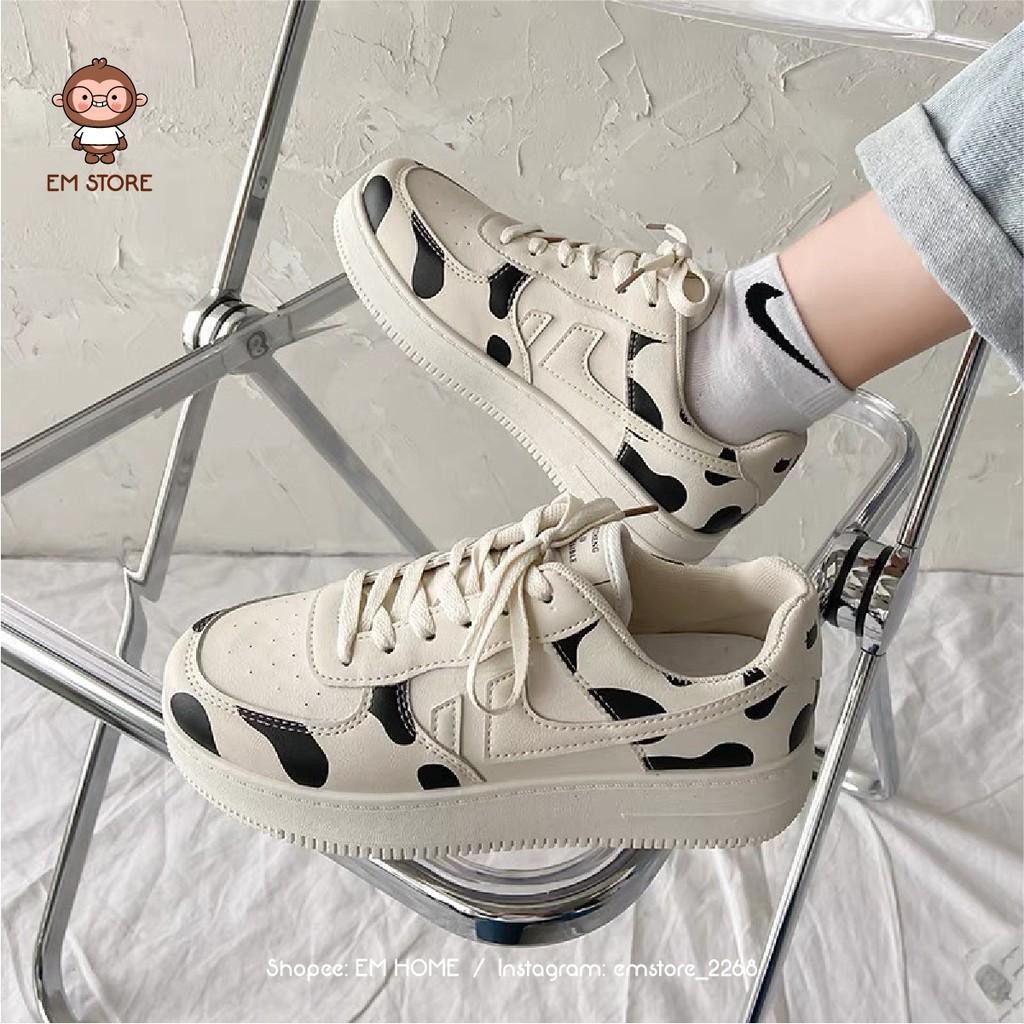 GIÀY SNEAKER COW | EM HOME | S0178