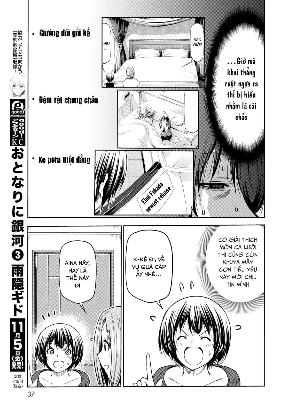 cô gái thích lặn - grand blue chapter 72 15
