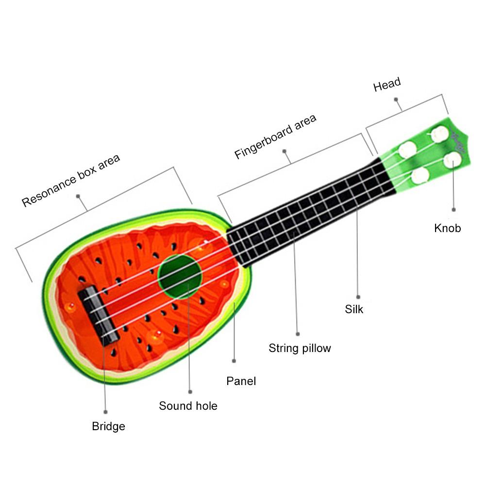 Đàn guitar đồ chơi họa tiết trái cây xinh xắn cho trẻ mã DAD60